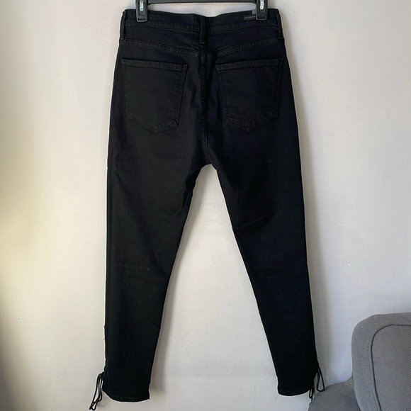 Citizens of Humanity Olivia High Rise Ankle Lace Up Jeans - Picture 7 of 10